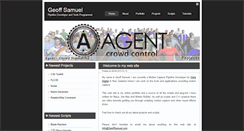 Desktop Screenshot of geoffsamuel.com